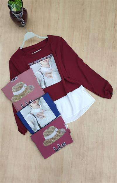 بلوزه قصيرة